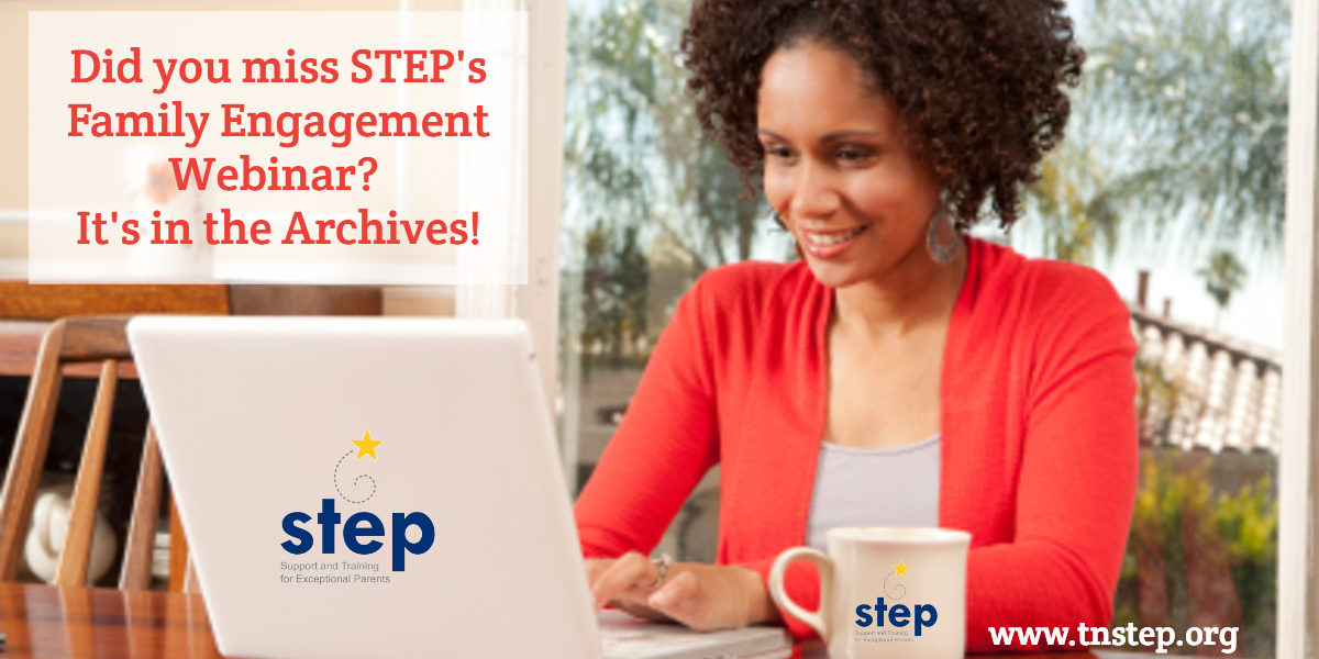 STEP Webinars are archived!