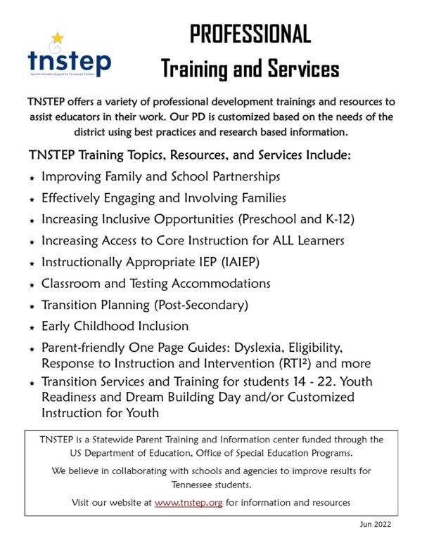 Training and Services Offered image