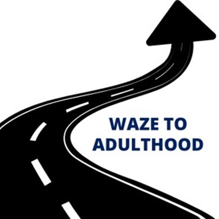 WAZE to Adulthood logo