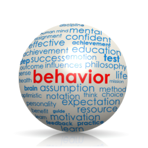 Behavior word play image