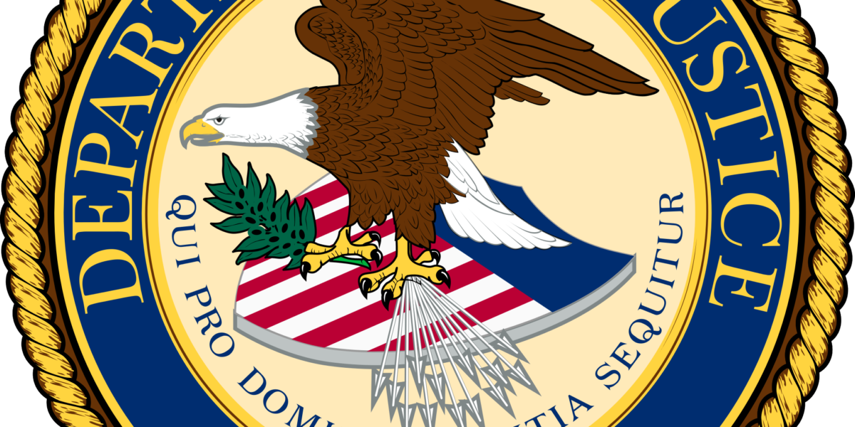 US Dept. of Justice logo