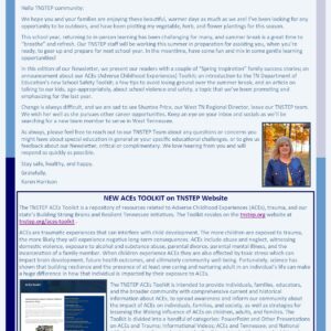STEP Ahead Newsletter Spring 2023 cover