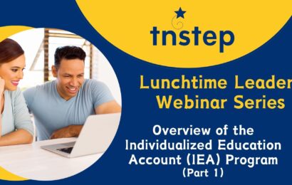 Lunchtime Leaders Webinar Series Overview of the IEA Program header image