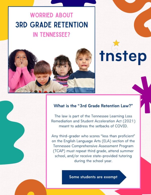 Third Grade Retention Sheet image