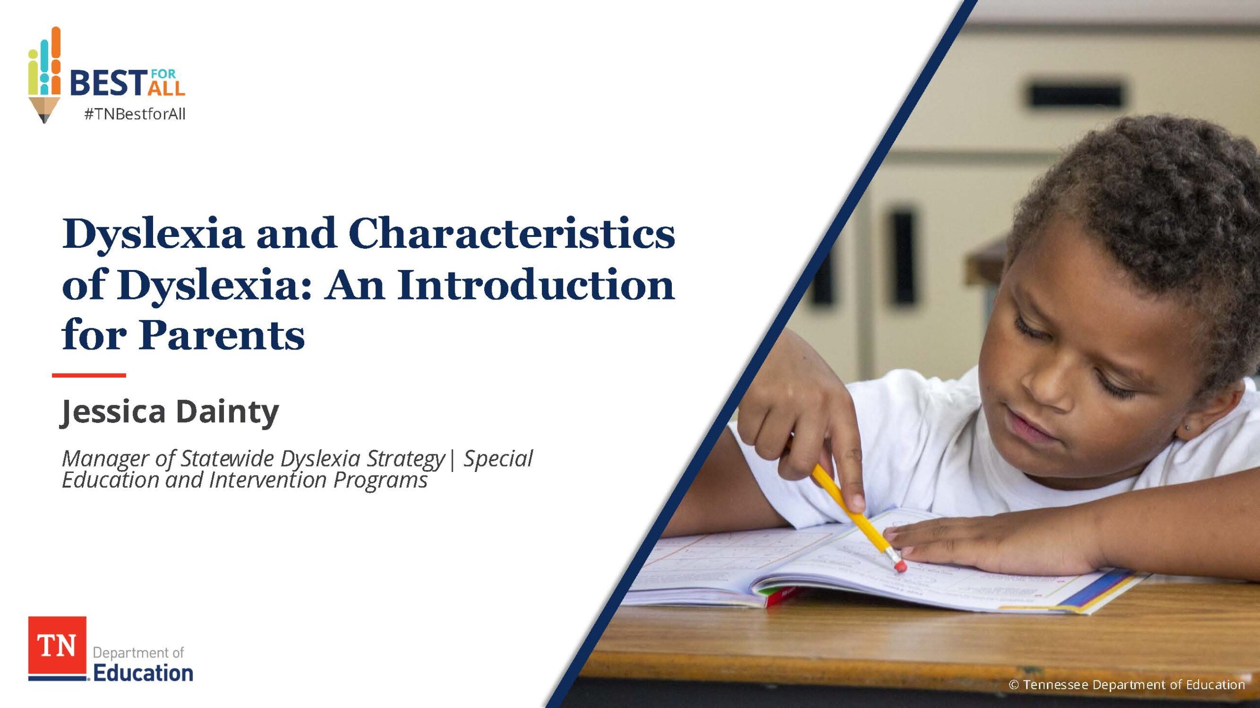 Dyslexia and Characteristics of Dyslexia: A Guide for Parents Webinar 9/24/24