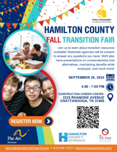 Hamilton County Fall Transition Fair flyer