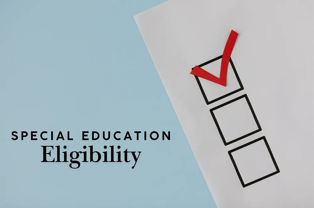 Special Education Eligibility graphic