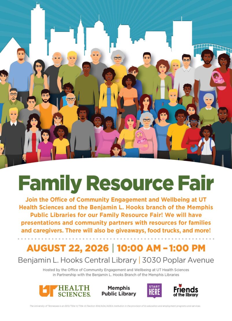 Office of Community Engagement & Wellbeing - Family Resource Fair Flyer - July 2026